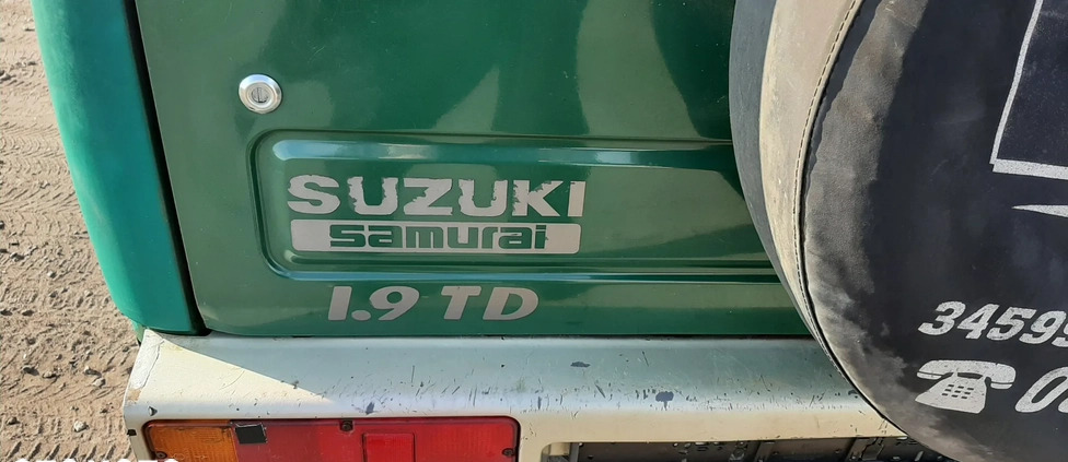 Suzuki Samurai cena 12900 przebieg: 83108, rok produkcji 1999 z Poznań małe 352
